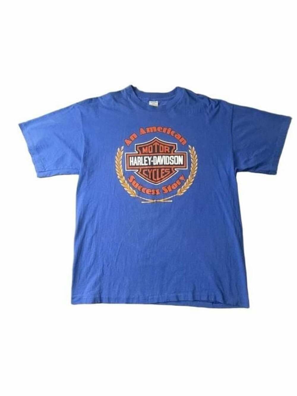 Harley-Davidson An American Success Story T-Shirt XXXL Blue Tucson Arizona